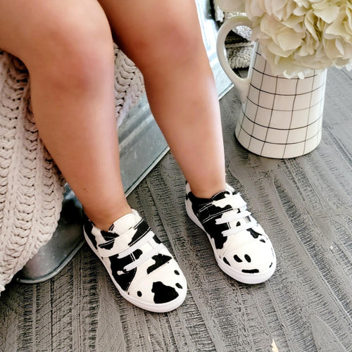 Cow Print Sneaks