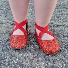 Load image into Gallery viewer, Dorothy Glitter Ballet Flats