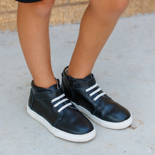 Black High Top Sneaks