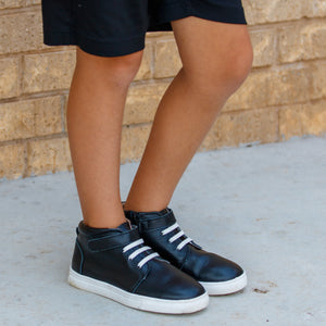 Black High Top Sneaks