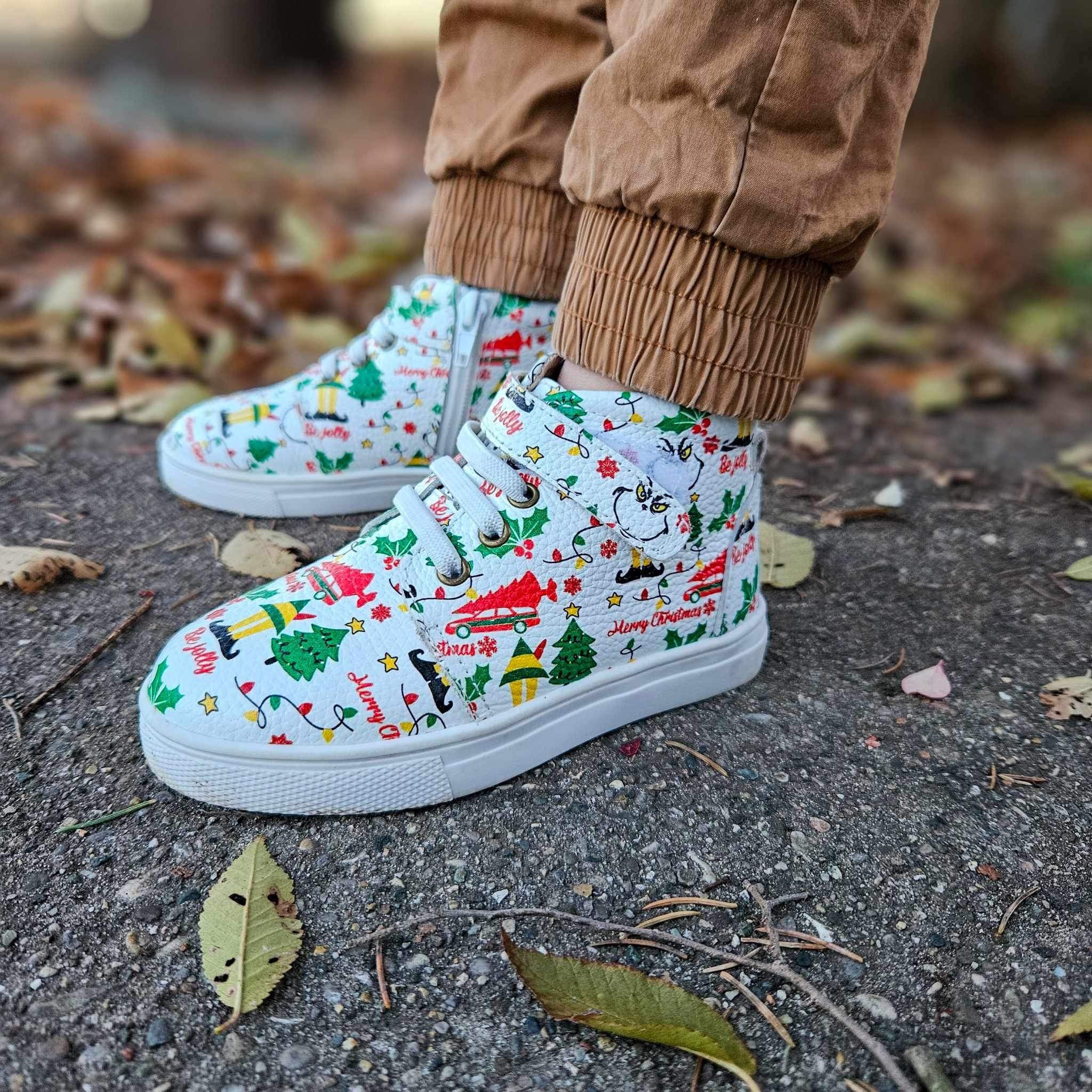 OMG It's Christmas! High Top Sneaks