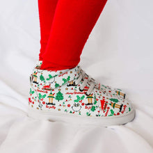 Load image into Gallery viewer, OMG it&#39;s Christmas! High Top Sneaks