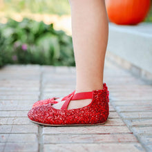 Load image into Gallery viewer, Dorothy Glitter Ballet Flats