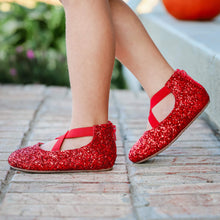 Load image into Gallery viewer, Dorothy Glitter Ballet Flats