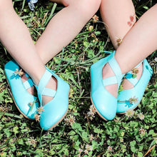 Load image into Gallery viewer, Baylee Blue Ballet Flats