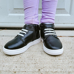 Black High Top Sneaks