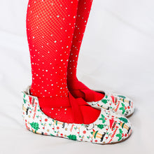 Load image into Gallery viewer, OMG it&#39;s Christmas! Ballet Flats
