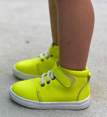 Glow Stick High Top Sneaks