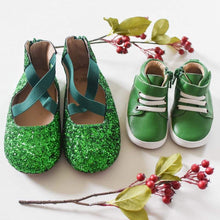 Load image into Gallery viewer, Holly Glitter Ballet Flats