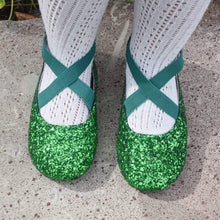 Load image into Gallery viewer, Holly Glitter Ballet Flats