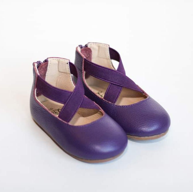 Pledge Purple Ballet Flats