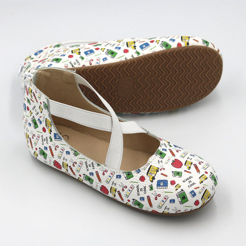 School Is Cool Ballet Flats